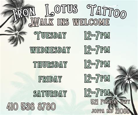 iron lotus tattoo|Iron Lotus Tattoo, 521 Pulaski Hwy, Joppa, MD 21085, US